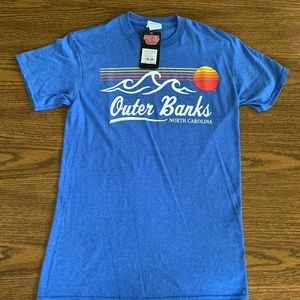 OBX T-Shirt - Outer Banks NC - North Carolina Beach Tee - Sz S